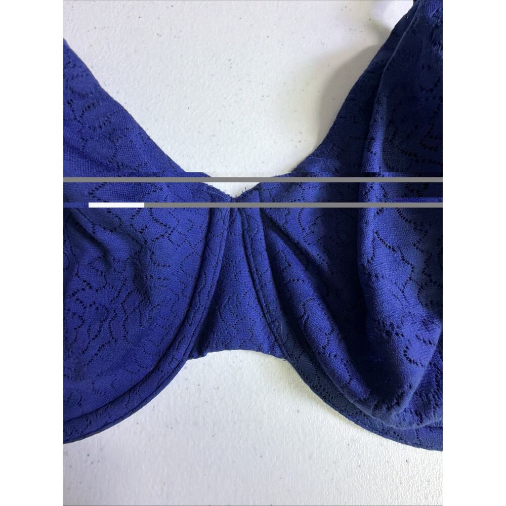 Wacoal 855345 Underwire inside job side support full T-Shirt Bra 36DDD blue - Picture 8 of 16